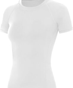 Shirt Women Short Sleeve Workout Tops Athletic Gym Moisture Wicking T-Shirt Running Yoga Base Layer