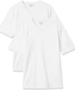 Men's V-Neck Short-Sleeve T-Shirts, Pack of 2