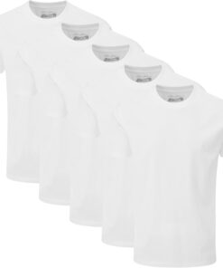 Men's 5 Pack Crew Neck T-Shirt