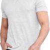 Men Soft T-Shirt Casual Short Sleeve Lightweight Basic Tee Shirts Big & Tall